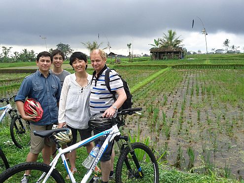 Irwin's Bali cycle trip